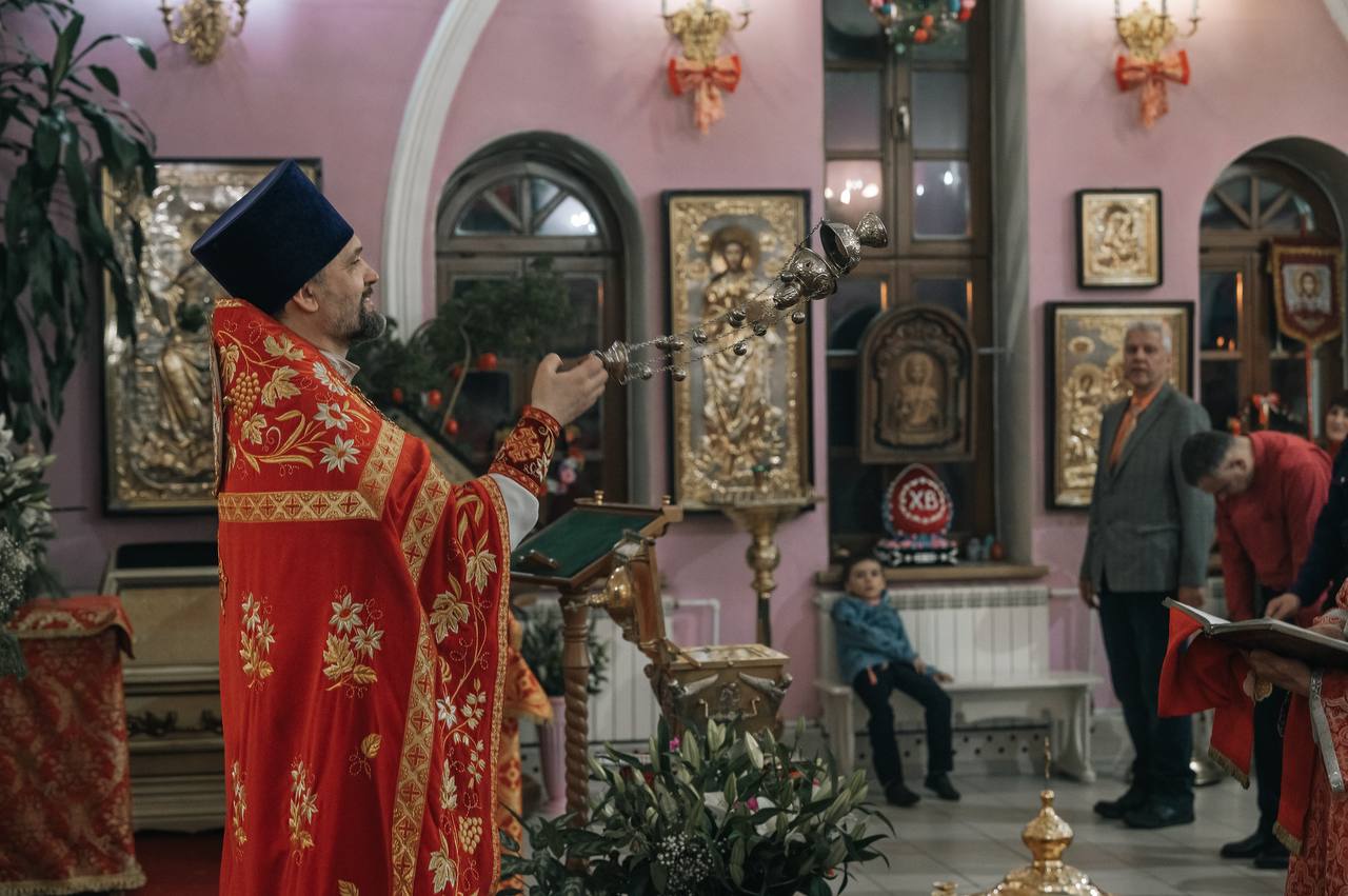 Пасхальная служба